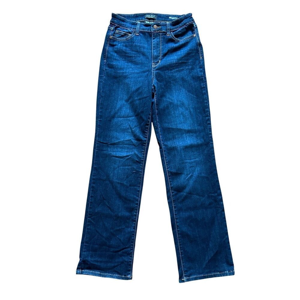 Judy Blue Dark Wash High Rise Straight Jeans